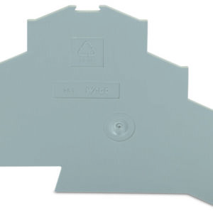 ŚCIANKA KOŃCOWA/WEWNĘTRZNA GR. 1 MM, SZARA