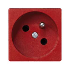 CONNECT M45 CZERWONY GNIAZDO 2M 1X Z/U 45ST ZACISKI SPRĘŻYNOWE 16A 250V