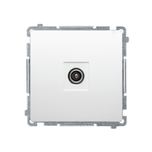 SIMON BASIC WHITE MODULE TV SOCKET SEPARATED END