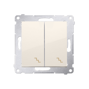 UNIVERSAL CONNECTOR 2X SCREW CLAMPS 10AX 250V