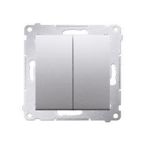 SIMON 54 SILVER MAT MODULE SERIAL SWITCH TERMINAL BLOCK SPRING CLIPS 10AX 250V