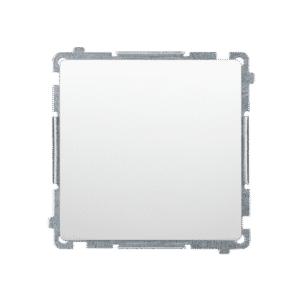 SIMON BASIC WHITE BUTTON MODULE 1X 1Z SPRING TERMINALS 10AX 250V