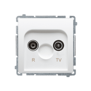 SIMON BASIC MODUŁ BIAŁY GNIAZDO RTV KOŃCOWE SEPAROWANE 1DB