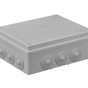 S-BOX 506 PUSZKA INSTALACYJNA NT 240X190X90 IP55 12 DŁAWIKÓW SZARY