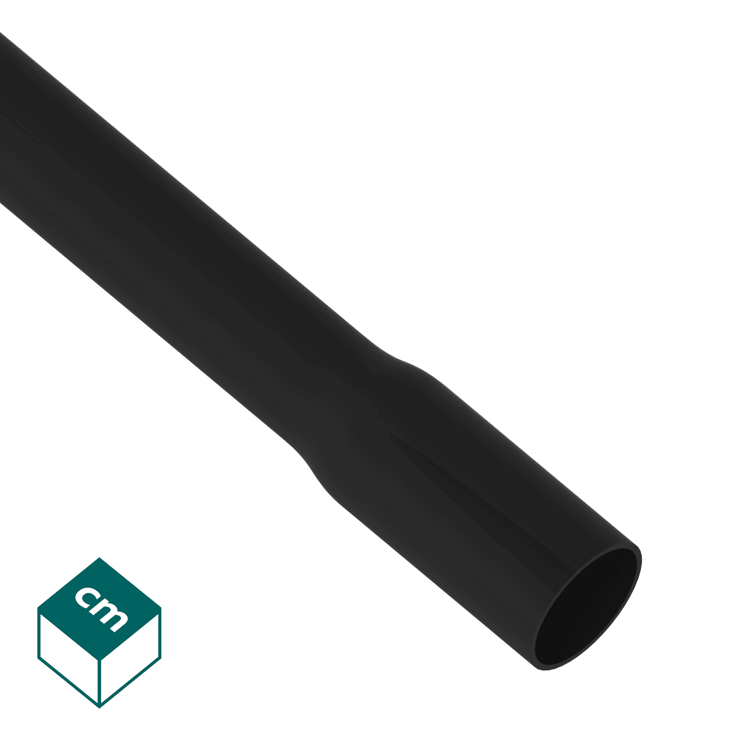 RLM 16-2 CZARNA RURA INSTALACYJNA KIELICHOWANA 2M FI16