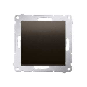 SIMON 54 MODULE BROWN MATTE SWITCH 1-POLE SPRING TERMINALS 10AX 250V