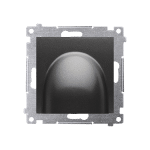 SIMON 54 CZARNY MAT PRZYŁĄCZE KABLA