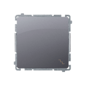 SIMON BASIC MODUŁ SREBRNY MAT ŁĄCZNIK UNIWERSALNY "SCHODY" ZACISKI SPRĘŻYNOWE 10AX 250V