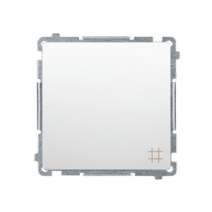 SIMON BASIC WHITE CROSS SWITCH MODULE SCREW TERMINALS 10AX 250V