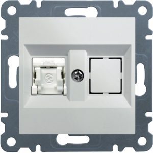 LUMINA SOUL/ INTENSE/ PASSION WHITE MODULE COMPUTER SOCKET 1X UAE 8 CAT. 5E UTP FLAT