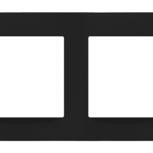 SIMON 55 BLACK MATT FRAME 2X LINE