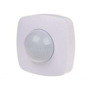 DR-09-IP65 PIR MOTION SENSOR WITH PRESENCE FUNCTION IP-65 CEILING 360° 10A 230V WHITE