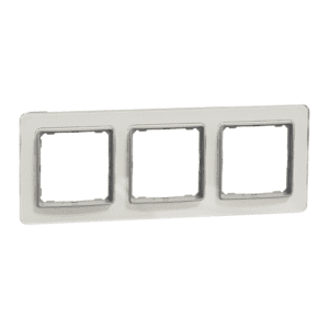 Schneider Electric, Sedna Elements, Ramka 3-krotna, szkło białe, efekt szkła, SDD360803