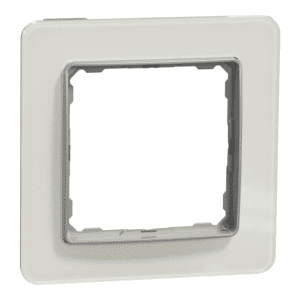Schneider Electric, Sedna Elements, Ramka 1-krotna, szkło białe, efekt szkła, SDD360801