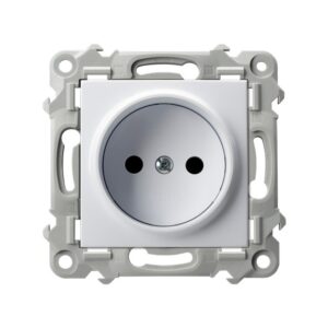 SZAFIR MODUŁ BIAŁY GNIAZDO 1X ZACISKI ŚRUBOWE 16A 250V