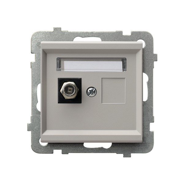 SONATA KASZMIR GNIAZDO ANTENOWE TYPU F POJEDYNCZE