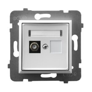 ARIA MODUŁ BIAŁY GNIAZDO TV TYP F