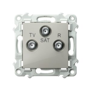 SZAFIR KASZMIROWY BEŻ GNIAZDO RTV-SAT KOŃCOWE