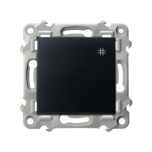 SAPPHIRE MODULE BLACK METALLIC CROSS CONNECTOR SPRING CLIPS 10AX 250V