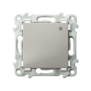 BEIGE CASHMERE SAPPHIRE CROSS CONNECTOR