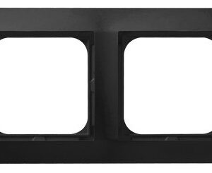 IMPRESJA CZARNY METALIK RAMKA 2X