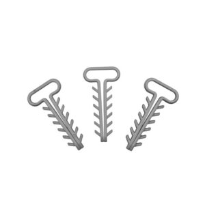 UKP 2/100 FLAT NAIL-IN CABLE CLIP WHITE YDYP 2X2.5